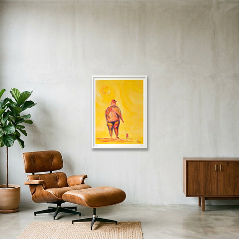 Sex on the Beach — 60×80cm, 24×31" White Frame