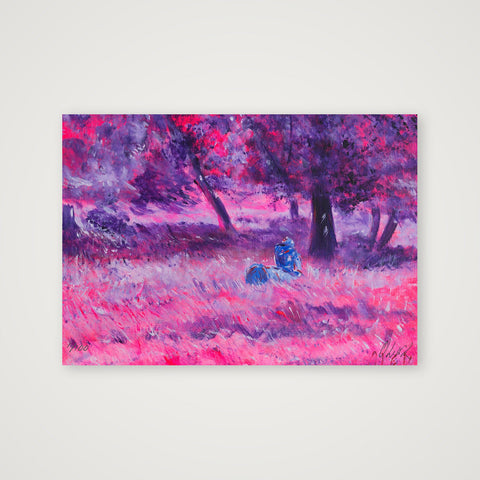 Seule - Alone — A4 (30×21cm, 12×8") Print only