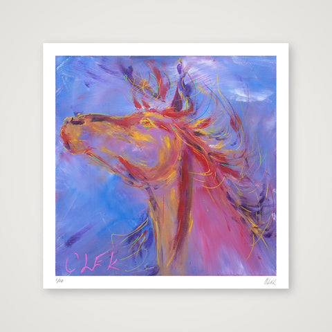 The Horse - Le Cheval — 70×70cm, 28×28" Print only