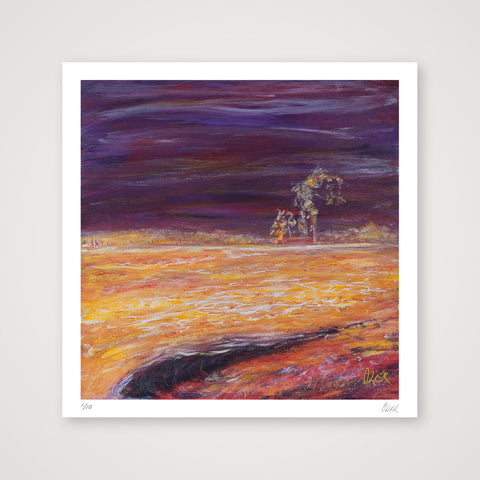 The Field - Le Champ — 70×70cm, 28×28" Print only