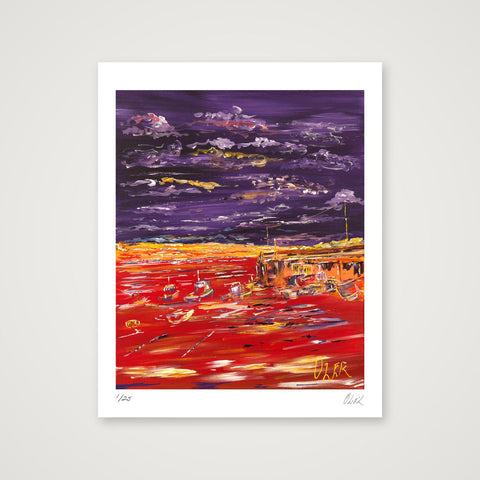 Sur la plage - On the Beach (Wexford, Ireland) — 40×50cm, 16×20" Print only