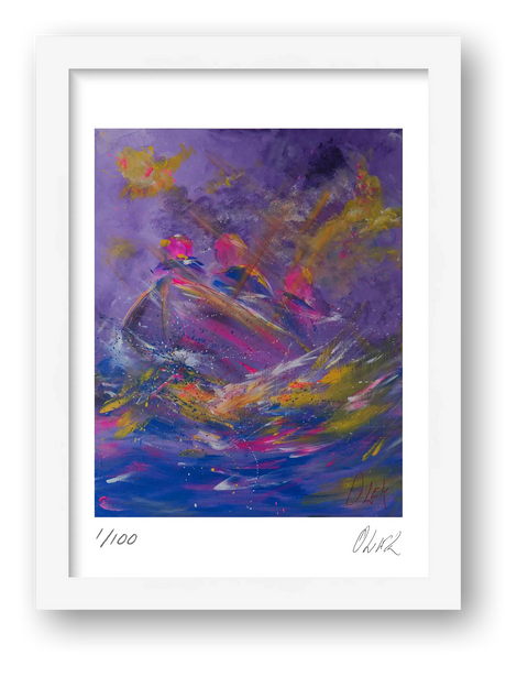 La Têmpete - The Storm — framed