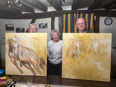Commission Equestrian for a Gite in France