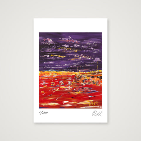 Sur la plage - On the Beach (Wexford, Ireland) — A4 (21×30cm, 8×12") Print only