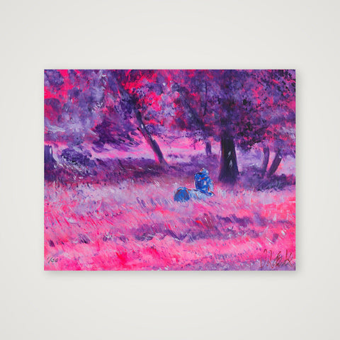 Seule - Alone — 35×28cm, 14×11" Print only