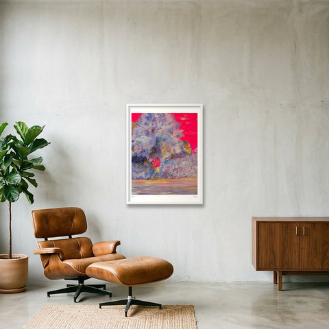 Le portail de paradis - Heaven's gate — 60×80cm, 24×31" White Frame