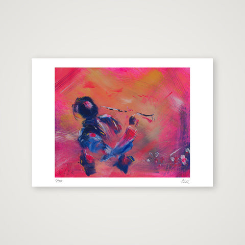 Rhapsody in Blue — A4 (30×21cm, 12×8") Print only