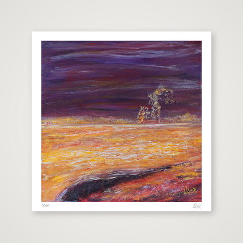 The Field - Le Champ — 30×30cm, 12×12" Print only