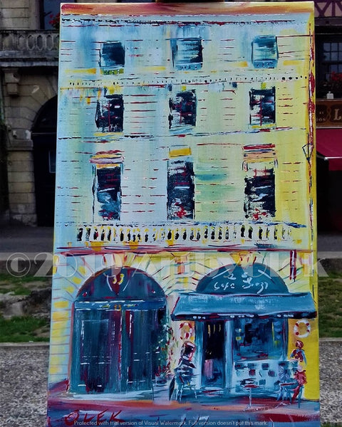 Commission Café Scazz, Rouen, Normandie, France