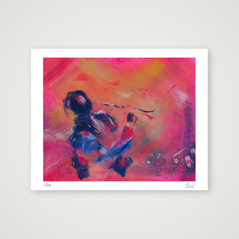 Rhapsody in Blue — 50×40cm, 20×16" Print only
