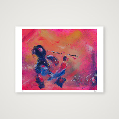 Rhapsody in Blue — 80×60cm, 31×24" Print only