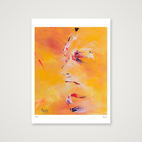 Cri silencieux.  Silent scream — 60×80cm, 24×31" Print only