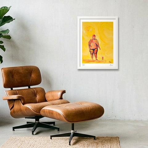 Sex on the Beach — 30×40cm, 12×16" White Frame