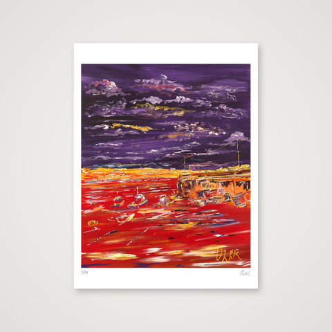 Sur la plage - On the Beach (Wexford, Ireland) — 60×80cm, 24×31" Print only