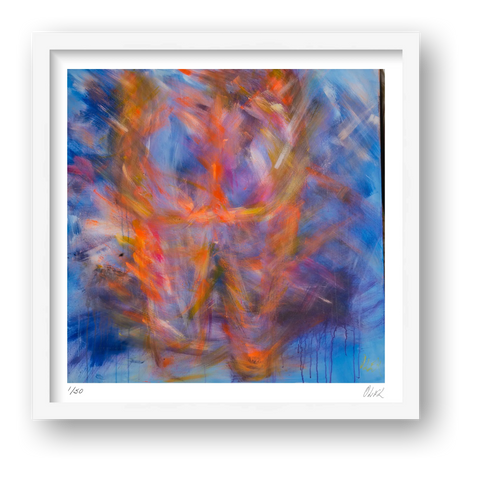 Le Pet Coloré - The coloured fart — framed