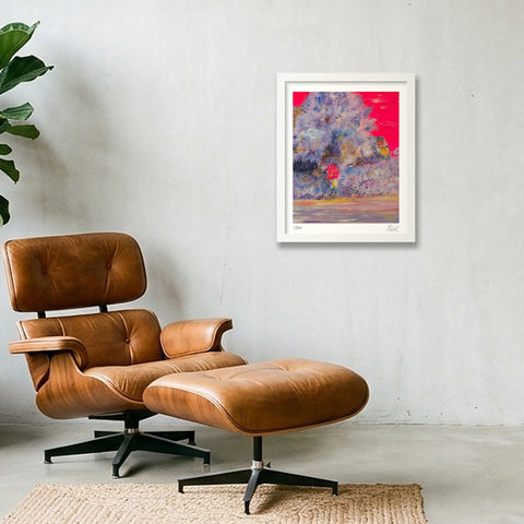 Le portail de paradis - Heaven's gate — 28×35cm, 11×14" White Frame